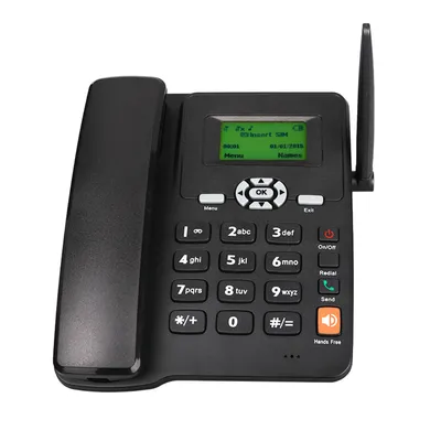 Cordless Phone Desktop Telephone Support GSM 850/900/1800/1900MHZ Dual SIM Card 2G Fixed Wireless