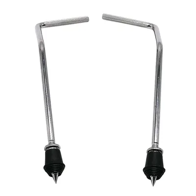 2 Pieces Floor Tom Legs Heavy Duty Drum Stand Tom Drum Set Hardware Floor Tom