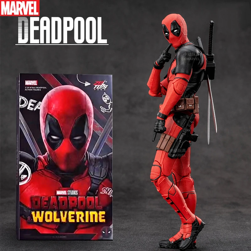 Nuovi giocattoli ZD Deadpool & Wolverine Modello 7in 1/10 Action Figures Deadpool Modello Marvel Supereroi Collezione Ornamenti Ragazzi Regali