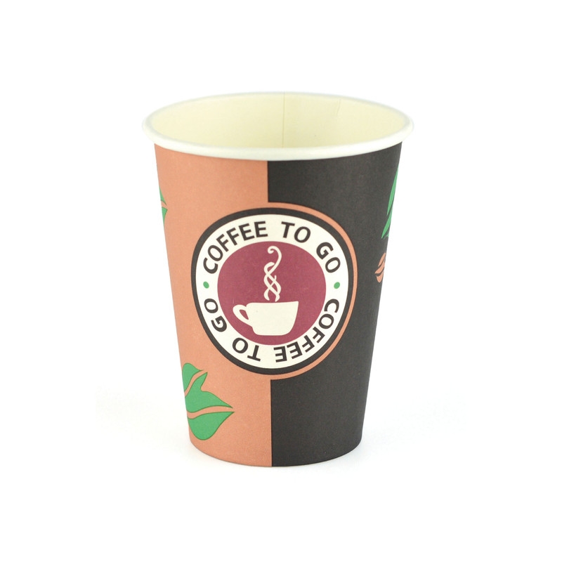 DayBays 16000 Stk. Kaffeebecher 12oz/300ml Ø9cm " Coffee To Go Becher " Pappe mit PE-beschichtet Image