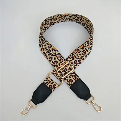 Women's Bag Strap with Leather Variety of Styles Accessories for Handbags New Leopard Shoulder Belt