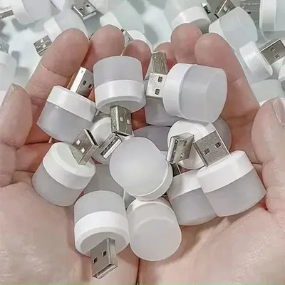 Night Light Led Lights USB Kitchen Bedroom Decoration Room Decor Lamp Mobile Power Charging Bedside