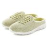 Sneaker VIVANCE, Damen, Gr. 38, grün (hellgrün), Obermaterial: 100% Textilmaterial. Futter: 100% Textilmaterial. Decksohle: 100% Textilmaterial. Laufsohle: 100% Synthetik, unifarben, meliert, casual, Schuhe, Hausschuh, Slipper, Pantoffel, Clog,...