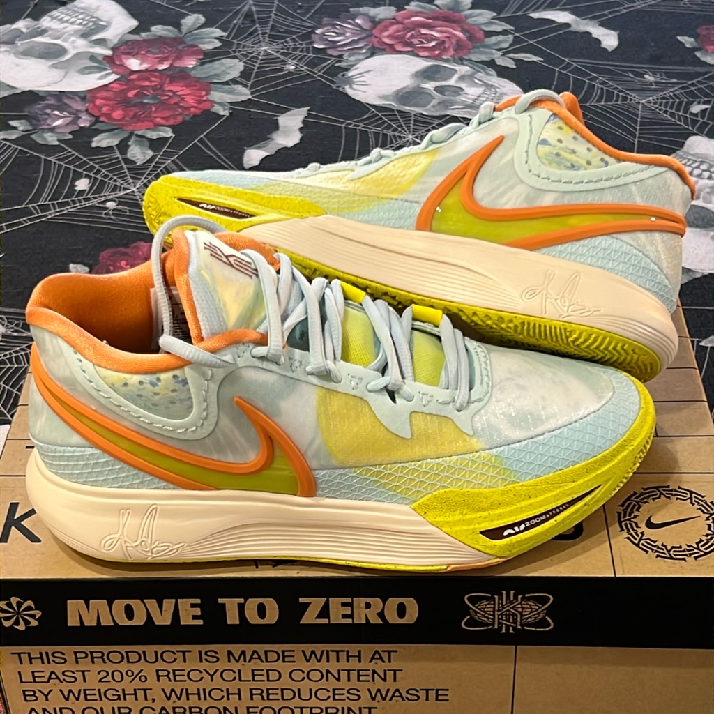 Nike Shoes | Ds 2022 Nike Kyrie 8 Eagle Glacier Blue Sneakers Shoes Mens 8 10 Nib Dj6107-400 | Color: Blue/Yellow | Size: Various