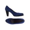 Marc Shoes Damen Pumps, Gr. 6.5, blau, Leder
