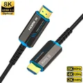 8k hdmi kabel faser optik hdmi 2,1 kabel 8k 60hz 4k 120hz 48gbps earc hdcp hdr 10 für tv box pc ps4/5 hdmi-kompatibles 2,0 kabel