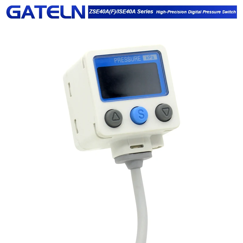 ISE40A-01-T ZSE40AF-01-T ZSE40A-01-R High-Präzision Digitale Druck Schalter positive vakuum verbindung druck ZSE40A-01-S Image