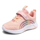 GEVPWj Kids Tennis Shoes Children s Fashion Mesh Lace up Sneakers Color Matching Casual Comfortable Running Shoes Walking Shoes Sock Shoes Toddler