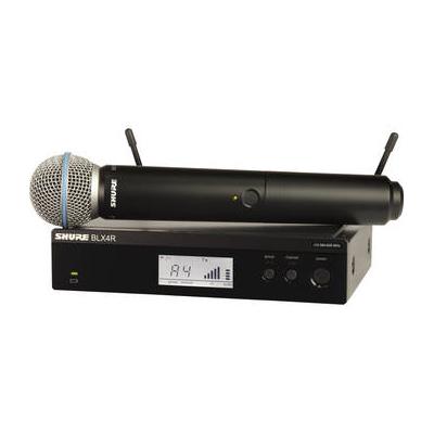 Shure BLX24R/B58 Rackmount Wireless Handheld Microphone System with Beta 58A Caps BLX24R/B58-H9