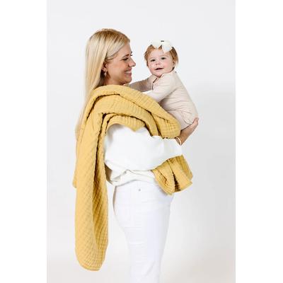Lou Lou & Company Cloud Muslin Quilt - Honey, Large