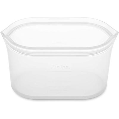 Zip Top Large Dish - Frost