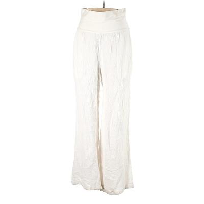 Sundance Casual Pants - High Rise: Ivory Bottoms - Women's Size Large