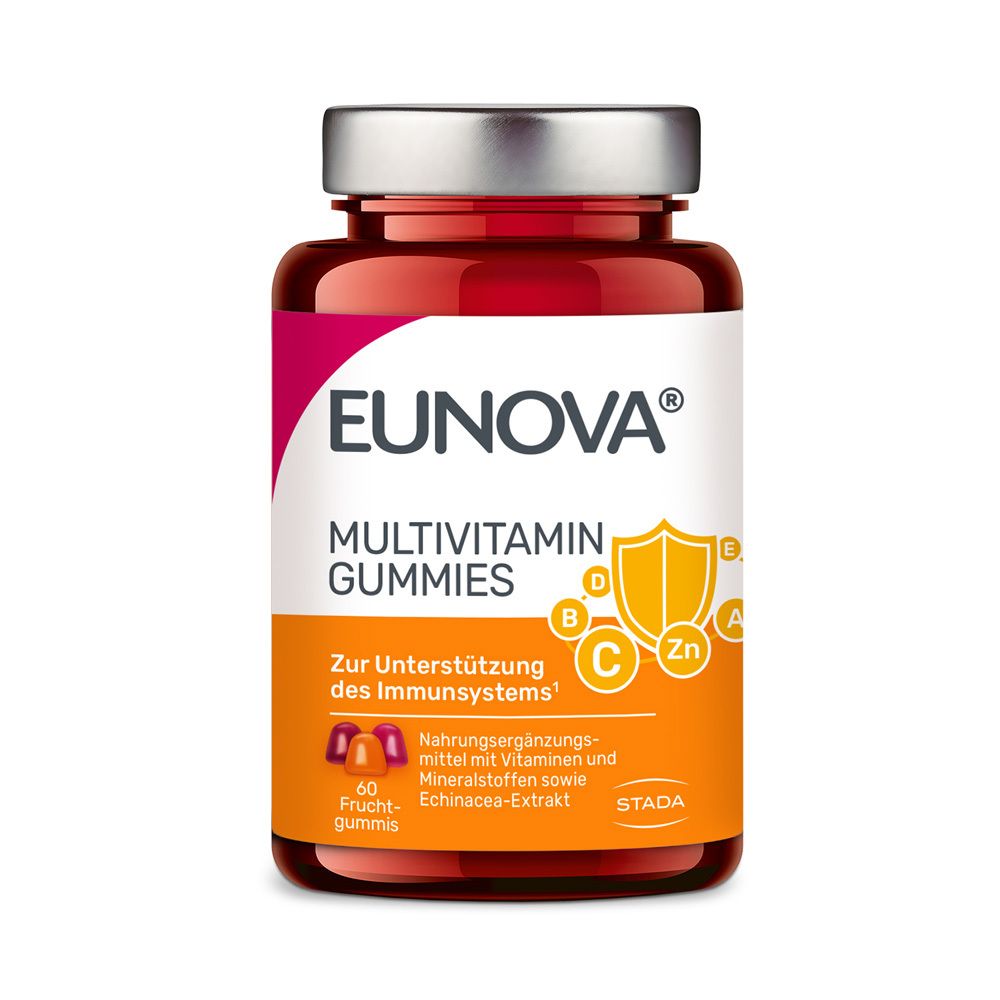 Eunova Multivitamin Gummies 60 St Bonbons