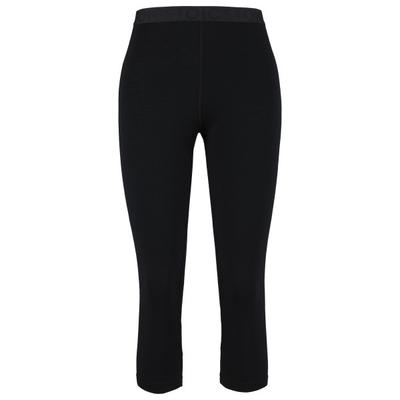 Stoic - Women's MerinoMesh150 SadjemSt. 3/4 Pants - Merinounterwäsche Gr S schwarz