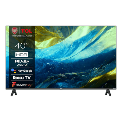 TEMU Tcl, 40- Tv, Full Hd, Hdr For A , Inserted, Speakers A And Surrounding , [ Class F], 40rs550k