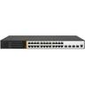 Switch di rete Link switch di rete 24 porte poe 400 watt + 4 porte sfp 10 gigabit e una porta