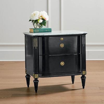 Set of 2 Regency Bow Front Nightstand - Frontgate