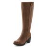 Weitschaftstiefel LASCANA, Damen, Gr. 40, XL-Schaft, braun, Obermaterial: 100% Lederimitat. Futter: 100% Textilmaterial. Decksohle: 100% Textilmaterial. Laufsohle: 100% Synthetik, unifarben, elegant, Schuhe Weitschaftstiefel Reißverschlussstiefel,...