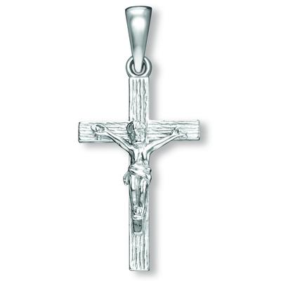 Ketten-Anhänger ONE ELEMENT "Kreuz Anhänger aus 925 Silber", silber, Schmuckanhänger, Damen, Silber 925 (Sterlingsilber)