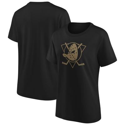 Anaheim Ducks Fanatics Branded Mono Logo Graphic T-Shirt – Damen Image