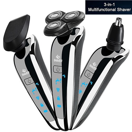 3-in-1 Haarschneider multifunktionaler Haarschneider All-in-One Nasenhaarschneider Rasierer sicher nicht verstopfend Haarpflege für Männer zu Hause Valentinstagsgeschenk Image