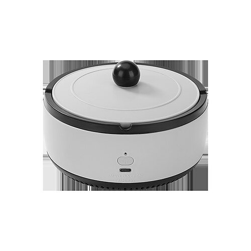 2-in-1-Luftreiniger, multifunktionaler rauchfreier Aschenbecher, per USB aufladbarer Aschenbecher, elektronischer Aschenbecher mit Filter, multifunktionaler rauchfreier Aschenbecher Image