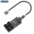 KARTOMAN Scheda di espansione USB 9pin Maschio da 1 a 2 Femmina Cavo di prolunga Adattatore Circuito 2.0 HUB per scheda madre desktop