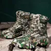 Hochwertige Tarnung Herren Wanderschuhe große Größe 47 Training taktische Stiefel Männer Dschungel