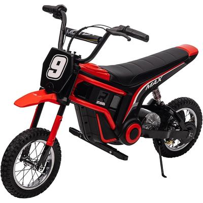 Ride On Motorcycle 3-Speed for Kids Ages 8-12 Red-9