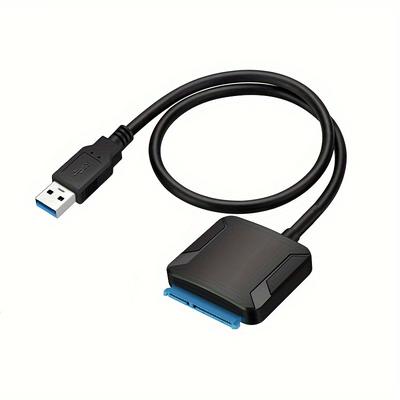 TEMU 2.5/3.5 Hdd Ssd Adapter Uasp Sata To Usb 3.0 12v Us Free For Laptop