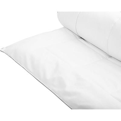 Beliani - Bettdecke Weiß Japara Baumwolle mit weicher Mikrofaser Füllung 220 x 240 cm extra warm Image