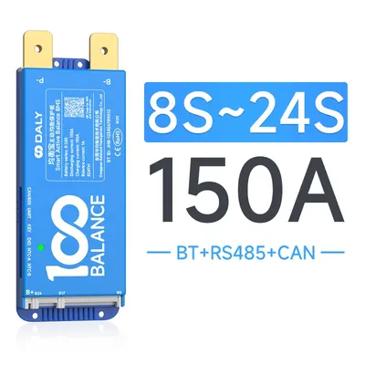 Daly BMS 8-17S 8-24s German US Shipping Smart bms wifi bms Active balance BT 4-8S 200A 100A 150A