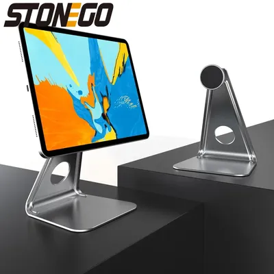 STONEGO Universal Magnetic tablet for samsung iPad Metal tablet for xiaomi Huawei stands Phone