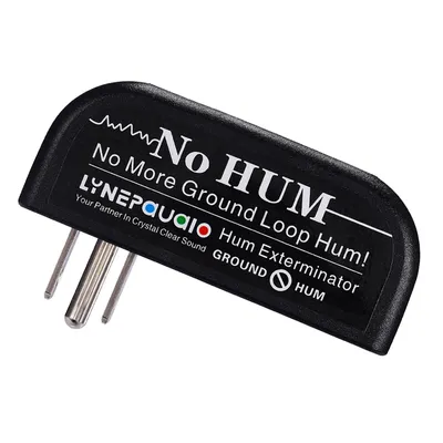 LYNEPAUAIO Buzz Eliminator AC Ground Loop Noise Eliminator Plug-In AC Buzz Killer Hum Eliminator