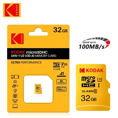 KODAK Micro SD Card Driving Recorder 64GB Memory Card For Mobile Phone PC Earphone Speaker HD Camera