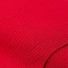 Tissu froissé seersucker de viscose, rouge