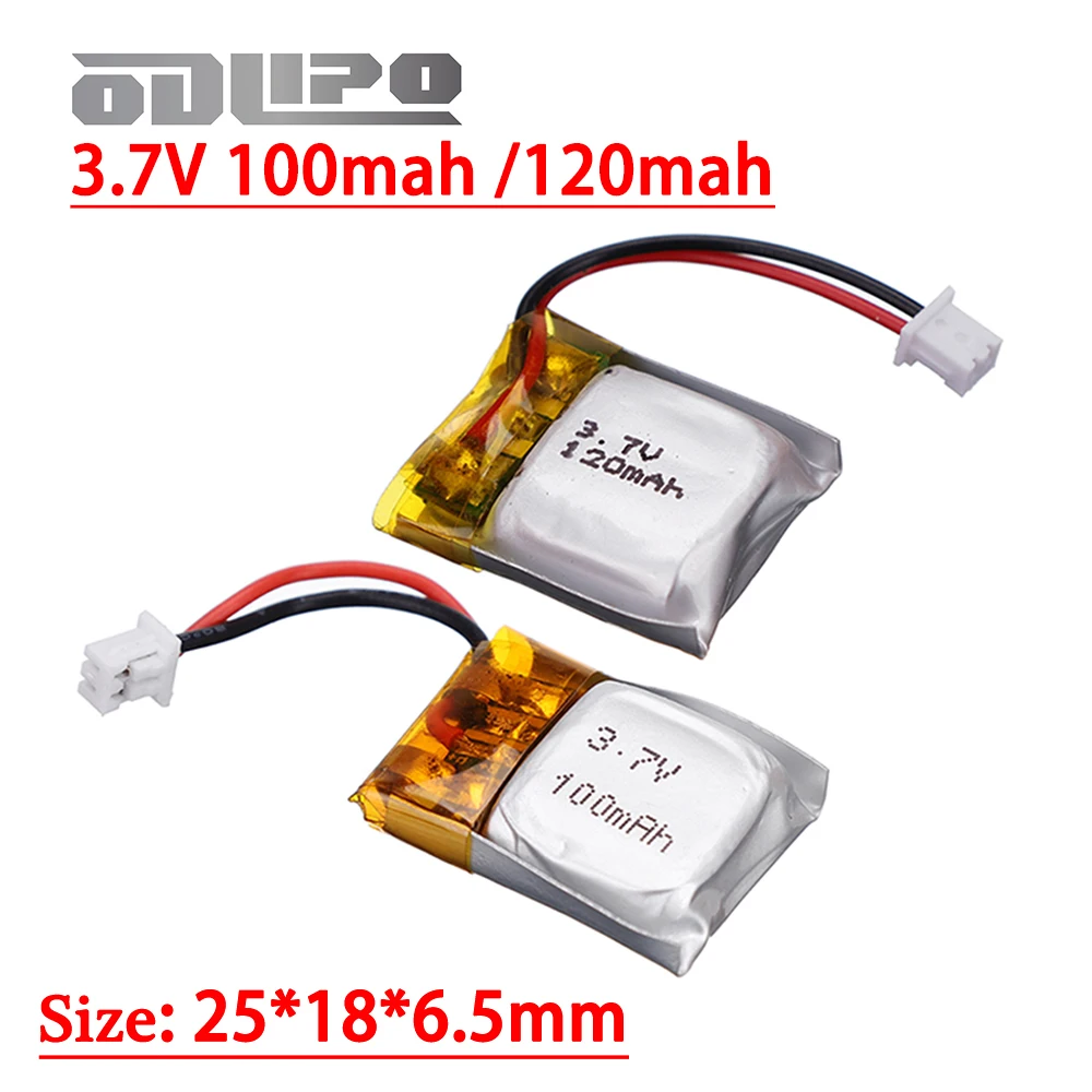 3,7 V 100 mah 120 mah Li-Po Batterie Für H20 S8 M67 U839 RC Quadcopter Hubschrauber Drone Ersatzteile