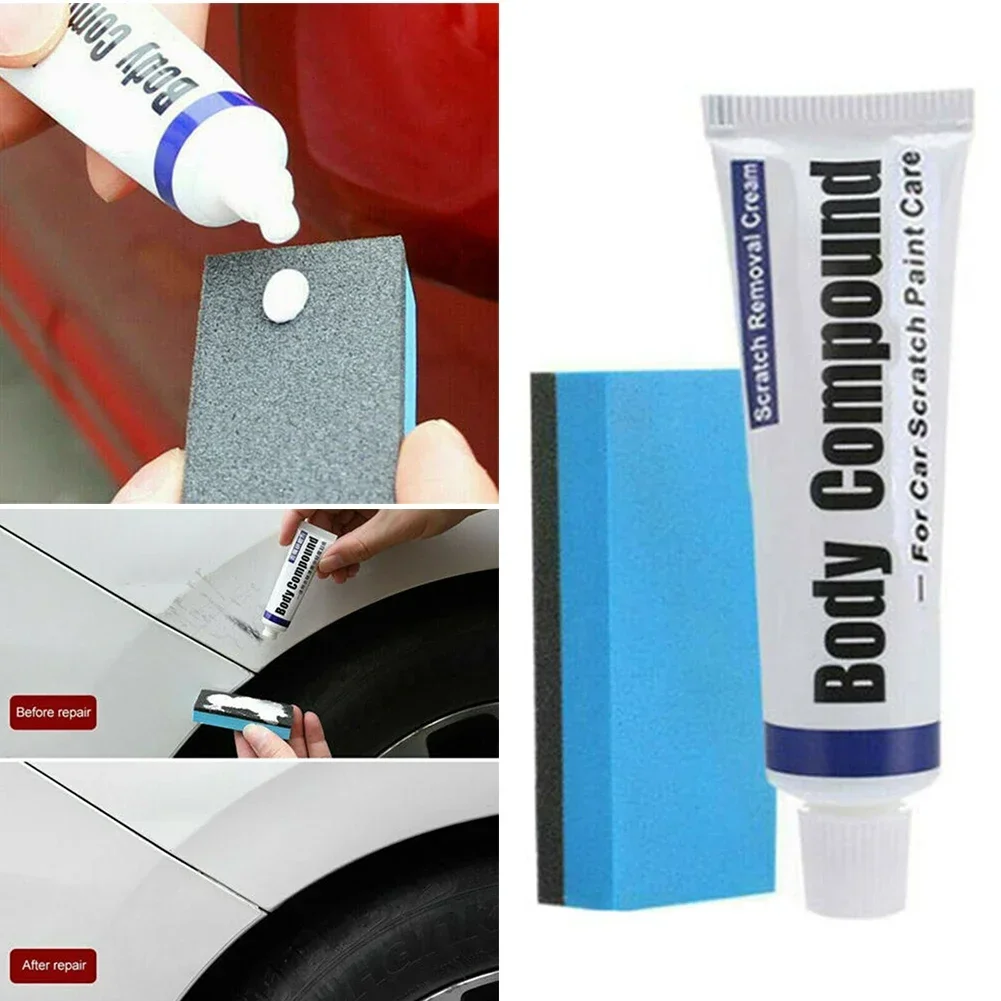 1Set Auto Styling Wachs Kratzer Reparatur Polieren Kit Auto Kratzer Entferner Farbe Pflege Werkzeug Auto Körper Verbindung Paste Farbe Reparatur kit Image