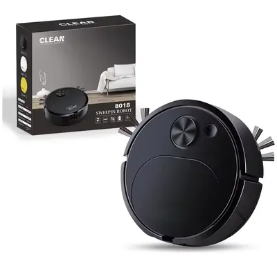 NEUER USB-Kehrroboter-Staubsauger Wischen 3 in 1 Smart Wireless 1500Pa Ziehen Reinigung Sweep Floor für das Home Office Image