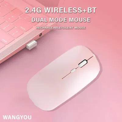 Wireless BT Mouse Ergonomische Maus geeignet für Laptops iPad Tablets Laptops Mobile