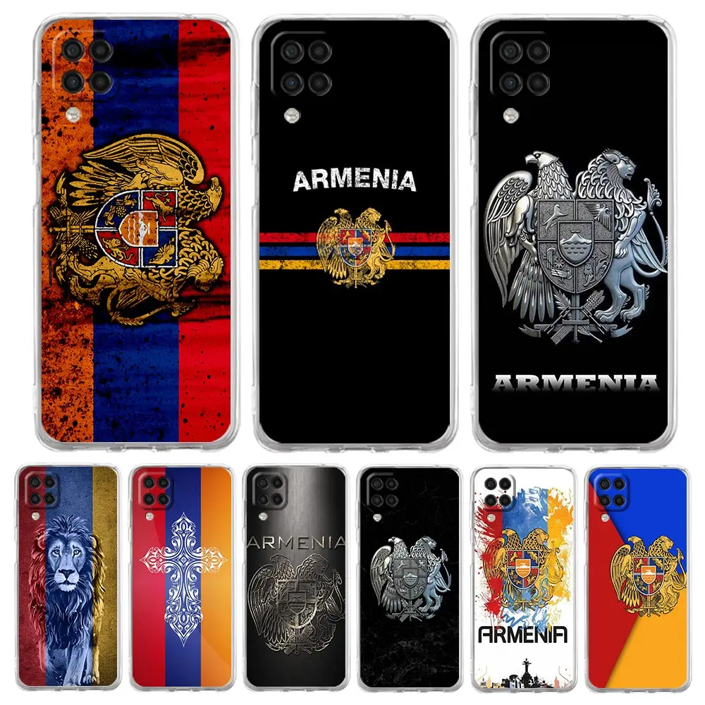 Armenia armenische flagge telefon hülle für samsung galaxy a51 a71 a21s a12 a11 a31 a41 a03s a22 a13 a33 a73 a53 a52 a32 5g a23 abdeckung