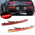 2 pezzi OEM 84031888 LED Paraurti Posteriore Riflettore Fendinebbia Freno Luci di Coda Per Chevrolet Corvette C7 2014 2015 2016 2017 2018 2019