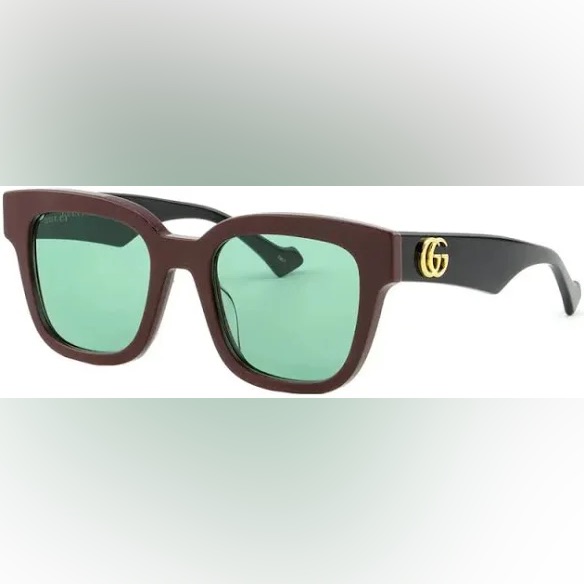 Gucci Accessories | Gucci Gg0998s 004 Sunglasses | Color: Black/Purple | Size: 52-21-145