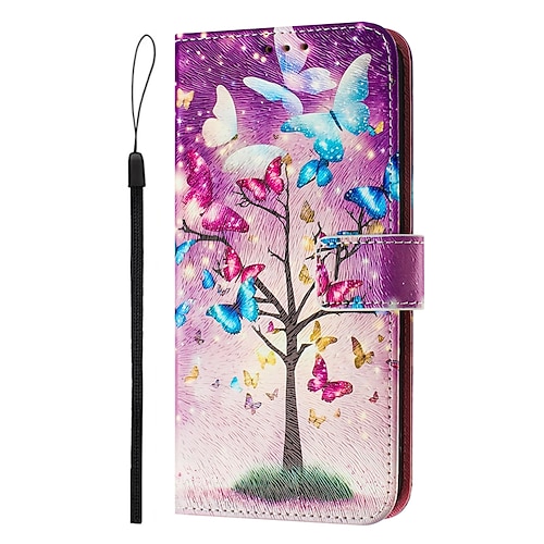 Handy Hülle Handyhüllen Für iPhone 17 Pro Max 17 Air 16 15 14 Pro Max Plus 13 12 11 Pro Max Mini Brieftaschenhülle Mit Ständer Magnetisch Vollschutz Retro TPU PU-Leder Image