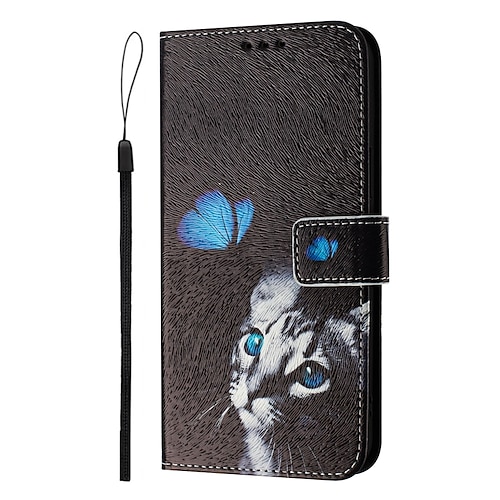 Handy Hülle Handyhüllen Für iPhone 17 Pro Max 17 Air 16 15 14 Pro Max Plus 13 12 11 Pro Max Mini Brieftaschenhülle Mit Ständer Magnetisch Vollschutz Retro TPU PU-Leder Image