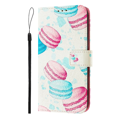 Handy Hülle Handyhüllen Für iPhone 17 Pro Max 17 Air 16 15 14 Pro Max Plus 13 12 11 Pro Max Mini Brieftaschenhülle Mit Ständer Magnetisch Vollschutz Retro TPU PU-Leder Image
