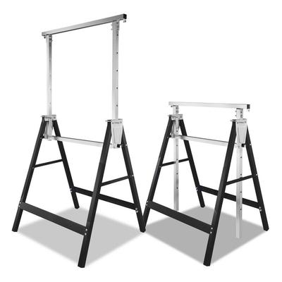 2X Gerüstbock Gerüstböcke Stahl Klappbock 200kg Werkzeugbank Böcke Metallbock - Vingo Image