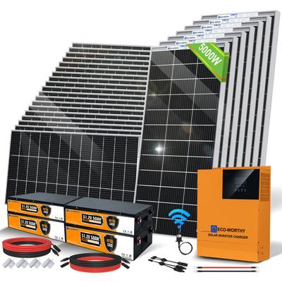Eco-worthy - 20.3kWh Solaranlange 5070W 48V Solarsystem Off Grid Kit für Image