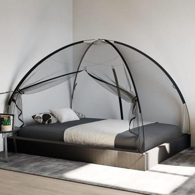 Moskito-Netzzelt Mongolisch 220 Schwarz 200x150x140 cm Vidaxl 629544 Image