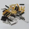 50 Stück Schnürsenkel Reparatur enden Ersatz Schuhspitze Kopf Schnürsenkel Kugel Aglets Spitze
